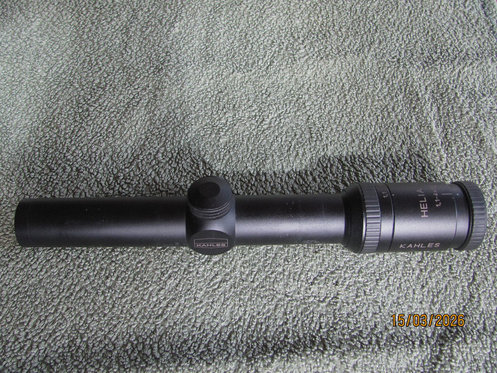 Drive hunting scope Kahles Helia C 1.1-4 x 24 in very good condition Reticle 12 FFP Original