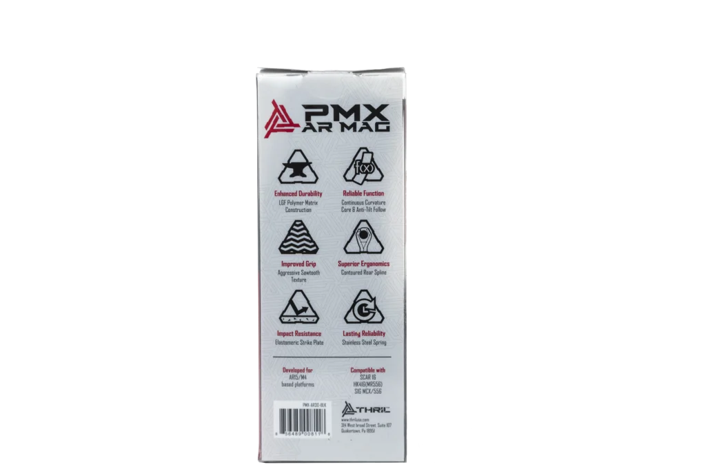 Thril PMX AR magazijn .223Rem/5,56×45 (30 patronen) Zwart, afbeelding 7 van 8