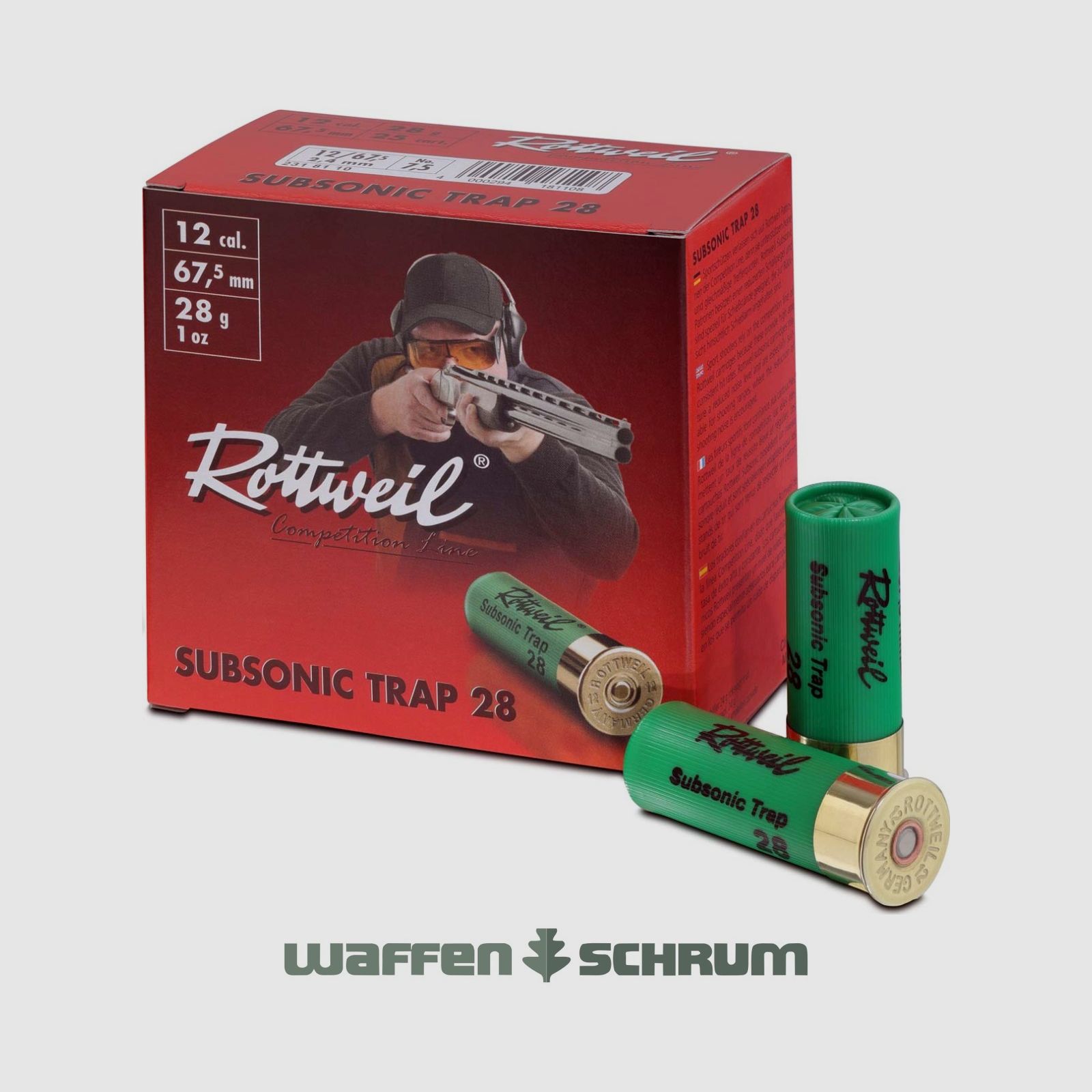 Rottweil Special Subsonic Trap 28 12/67,5 2,4mm - 28g