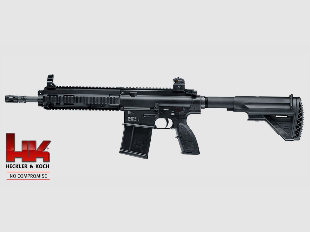 Gas Softairgewehr von Heckler & Koch Modell 417 im Kaliber 6mm BB (P18)