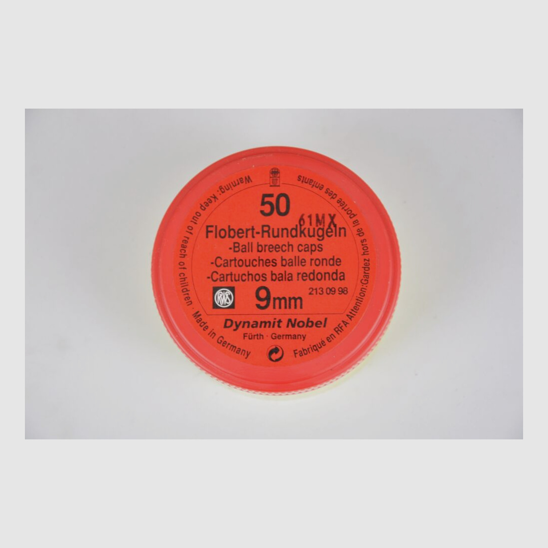 RWS Dynamit Nobel balle ronde 9 mm Flobert