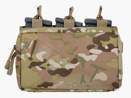 MOLLE Triple Rifle Mag/GP Pouch - Multicamo [8FIELDS]