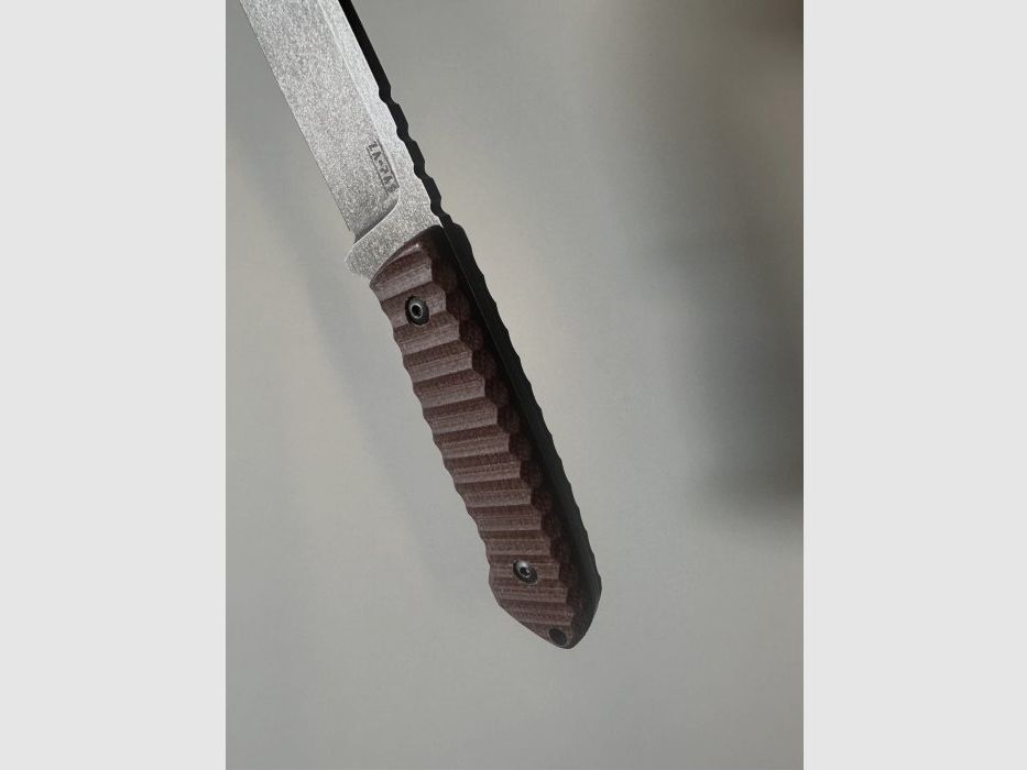 Coltello ULTRA OUTDOOR - TOXIC - MIKARTA ACID STONEWASH UO-ST-M-BR, immagine 4 di 6