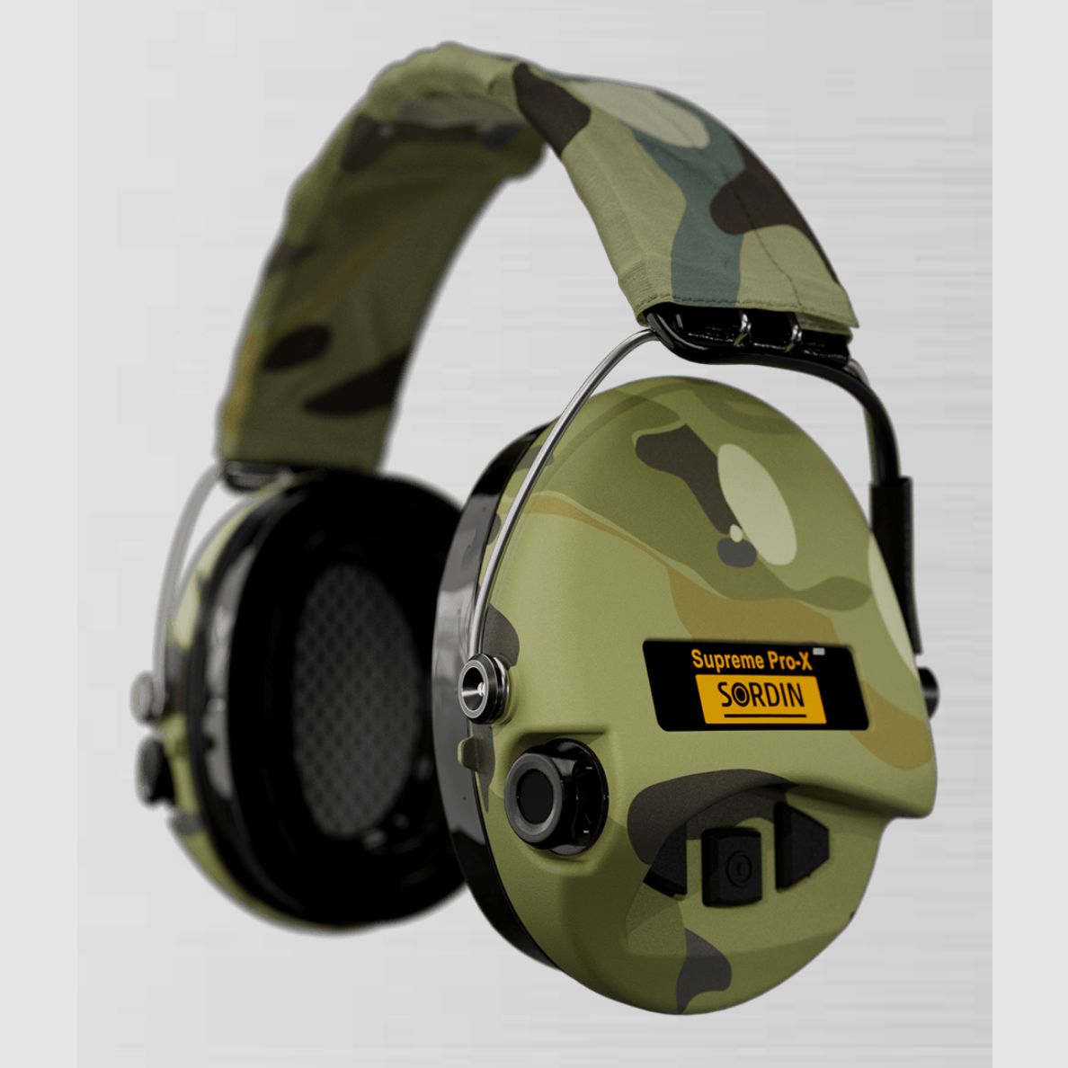 Sordin 75302-X-08-S Elektronischer Gehörschutz Supreme Camo Pro X LED Headband