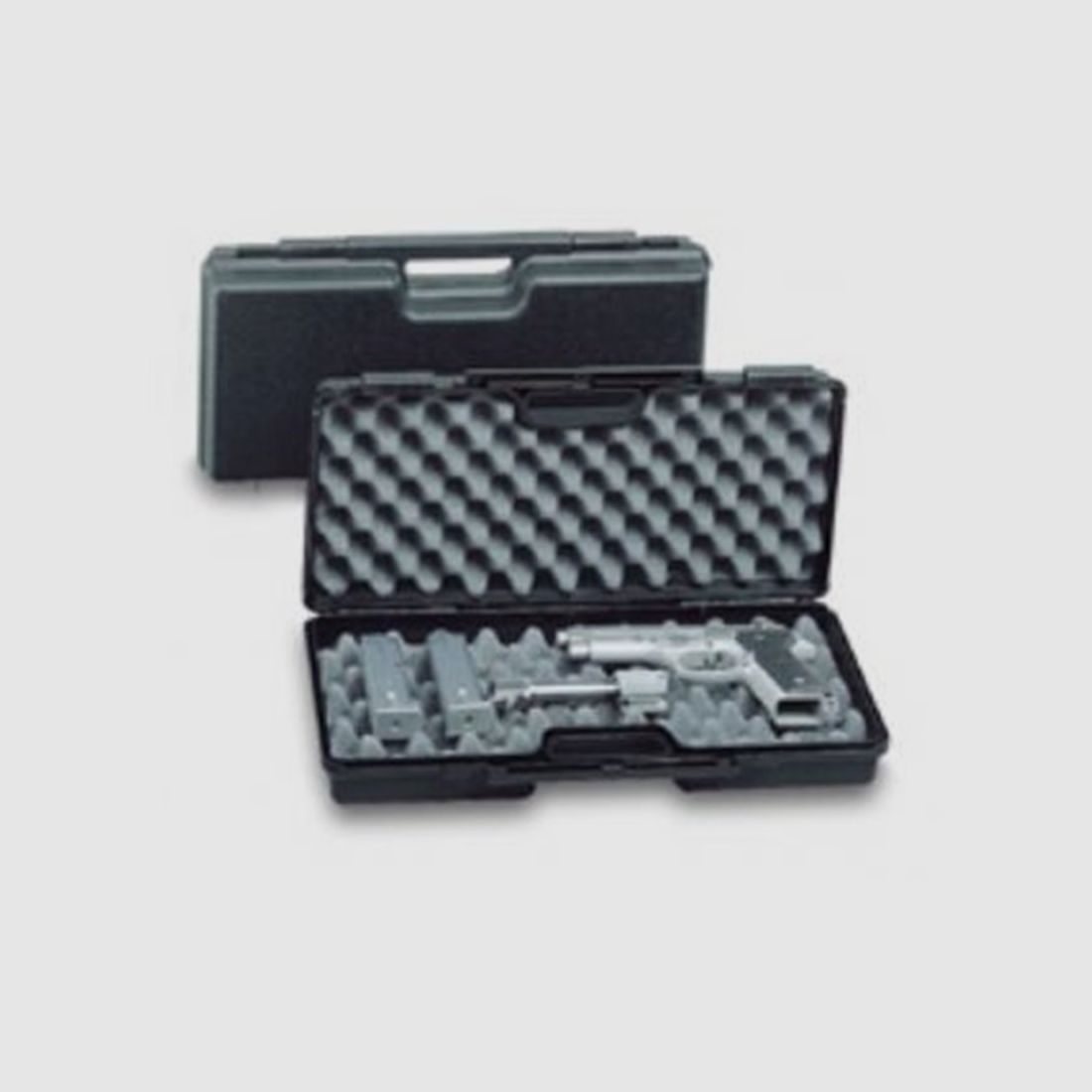 Gun case for handguns or accessories.