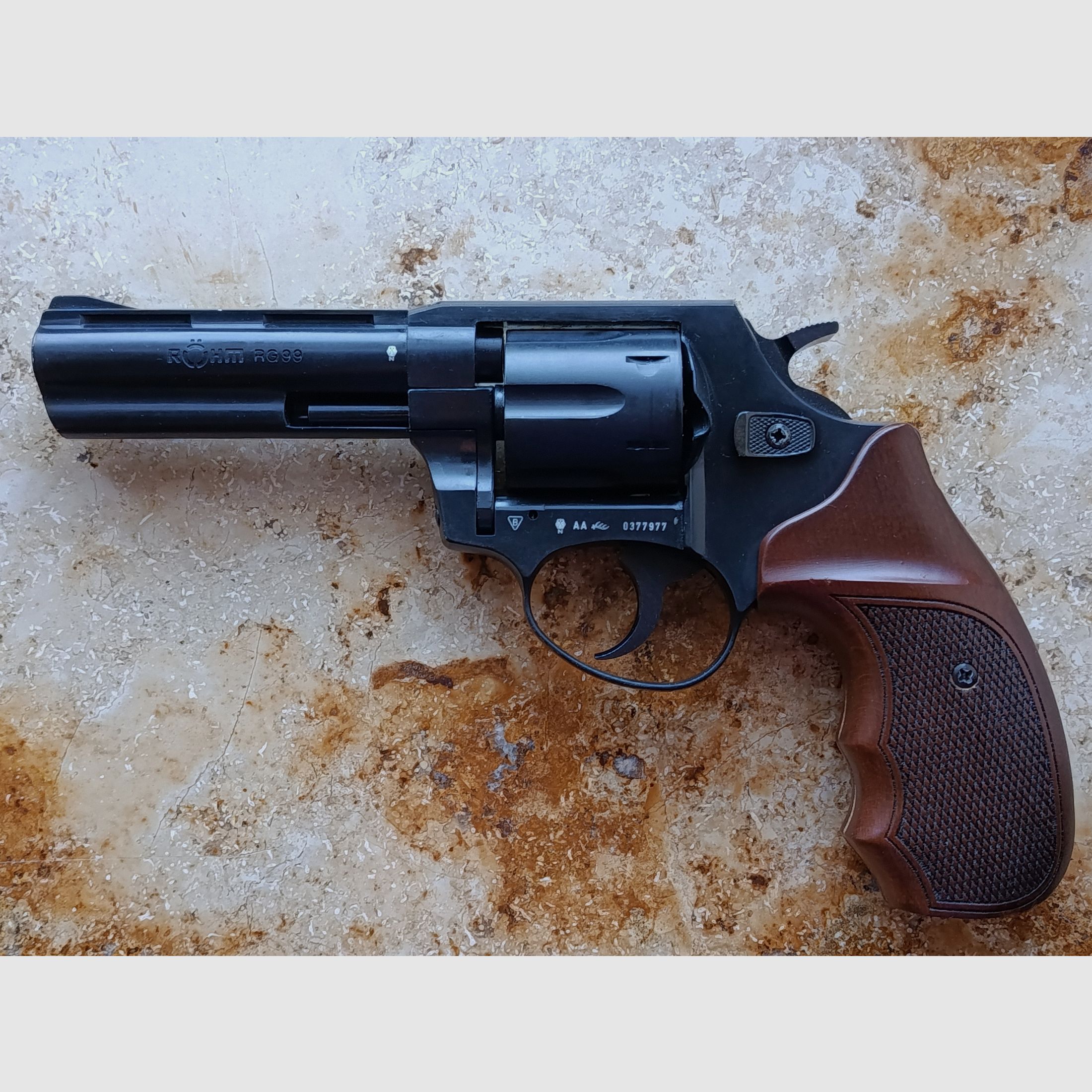 RÖHM RG 99  PTB 452      Schreckschussrevolver 9 mm