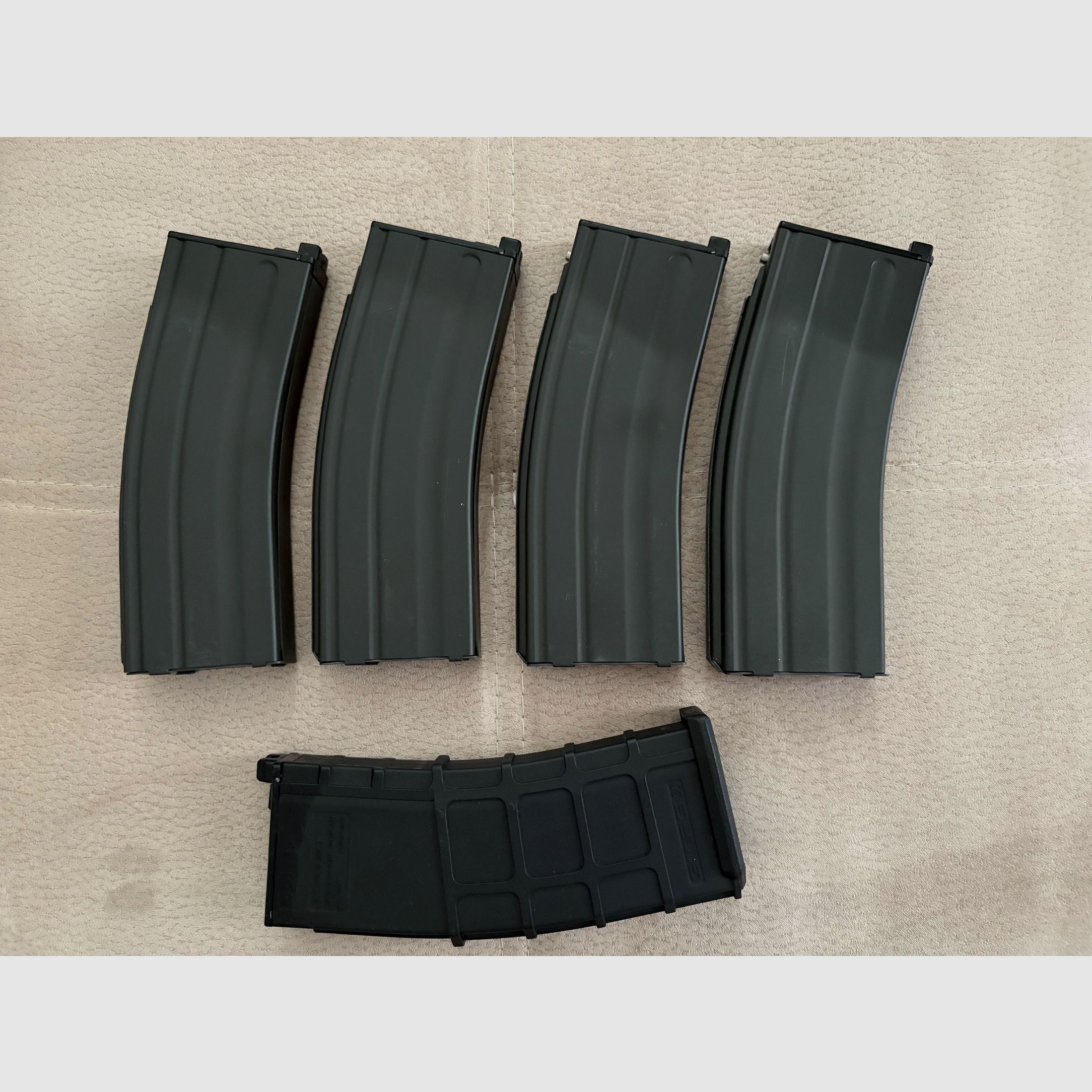 GHK x Colt/Daniel Defense M4 MK. 18 Mod. 1 GBBR inkl. 5  M4 Gas Magazin (Gen.2)