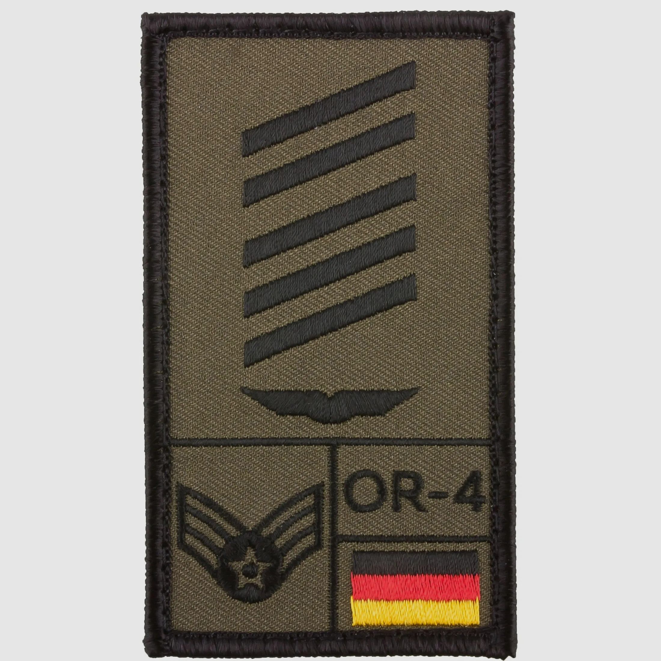 Café Viereck Rank Patch Oberstabsgefreiter Luftwaffe