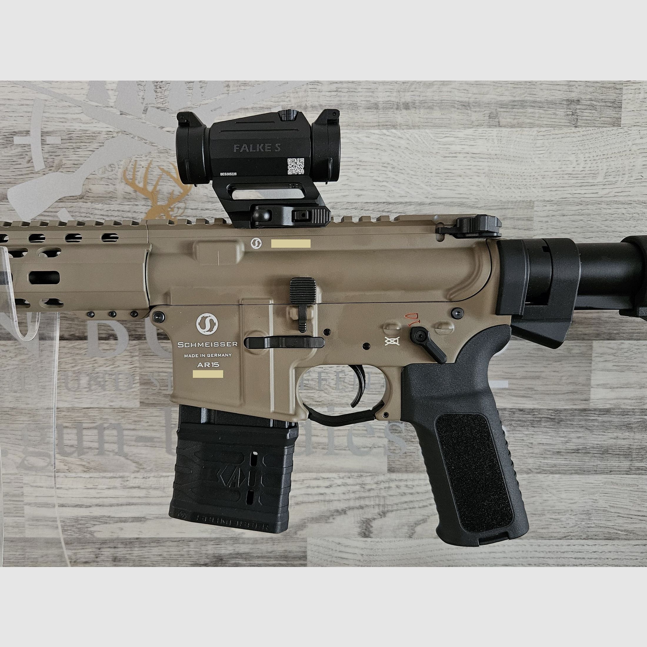 Schmeisser AR-15 M4FL FDE 14.5" cal. .223Rem. - Complete set - New merchandise from specialist trade