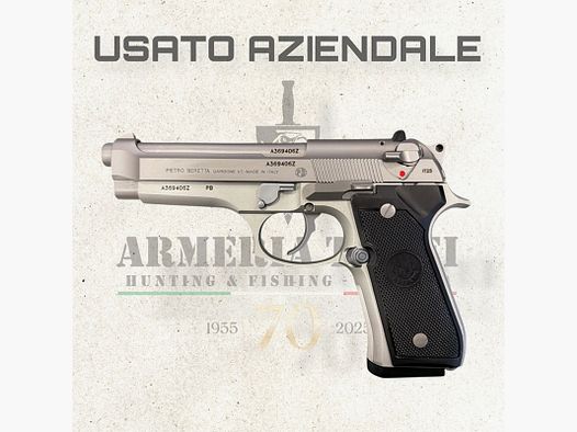 GEBRAUCHT – PISTOLE – BERETTA MOD. 92FS INOX Kal. 9×19