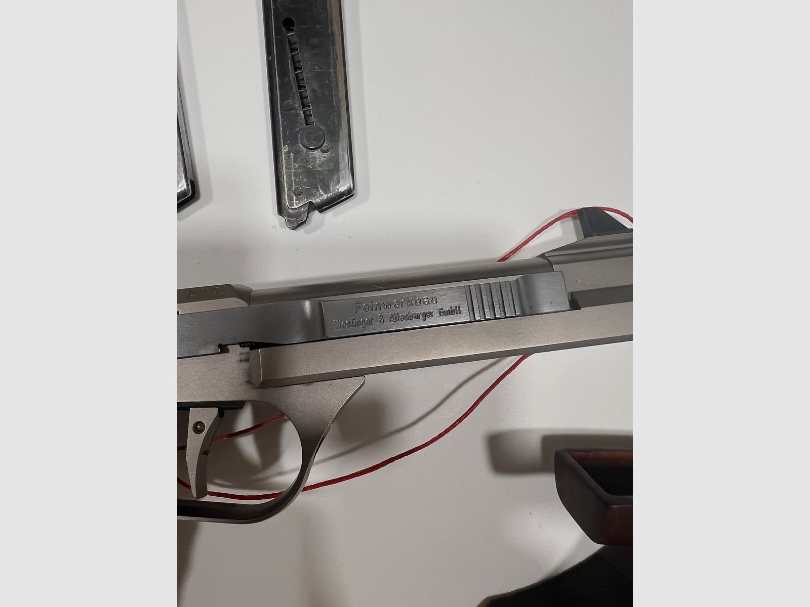 Vendo Feinwerkbau AW93 pistola sportiva calibro .22 l.r