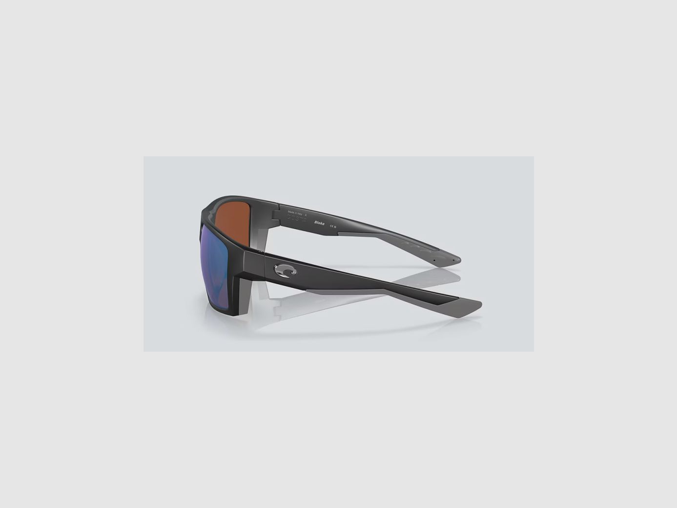 LUNETTE COSTA DEL MAR BLOKE MATTE SCHWARZ MATTE GRAU/GRÜN SPIEGEL 580G REF 904510, Bild 2 von 3