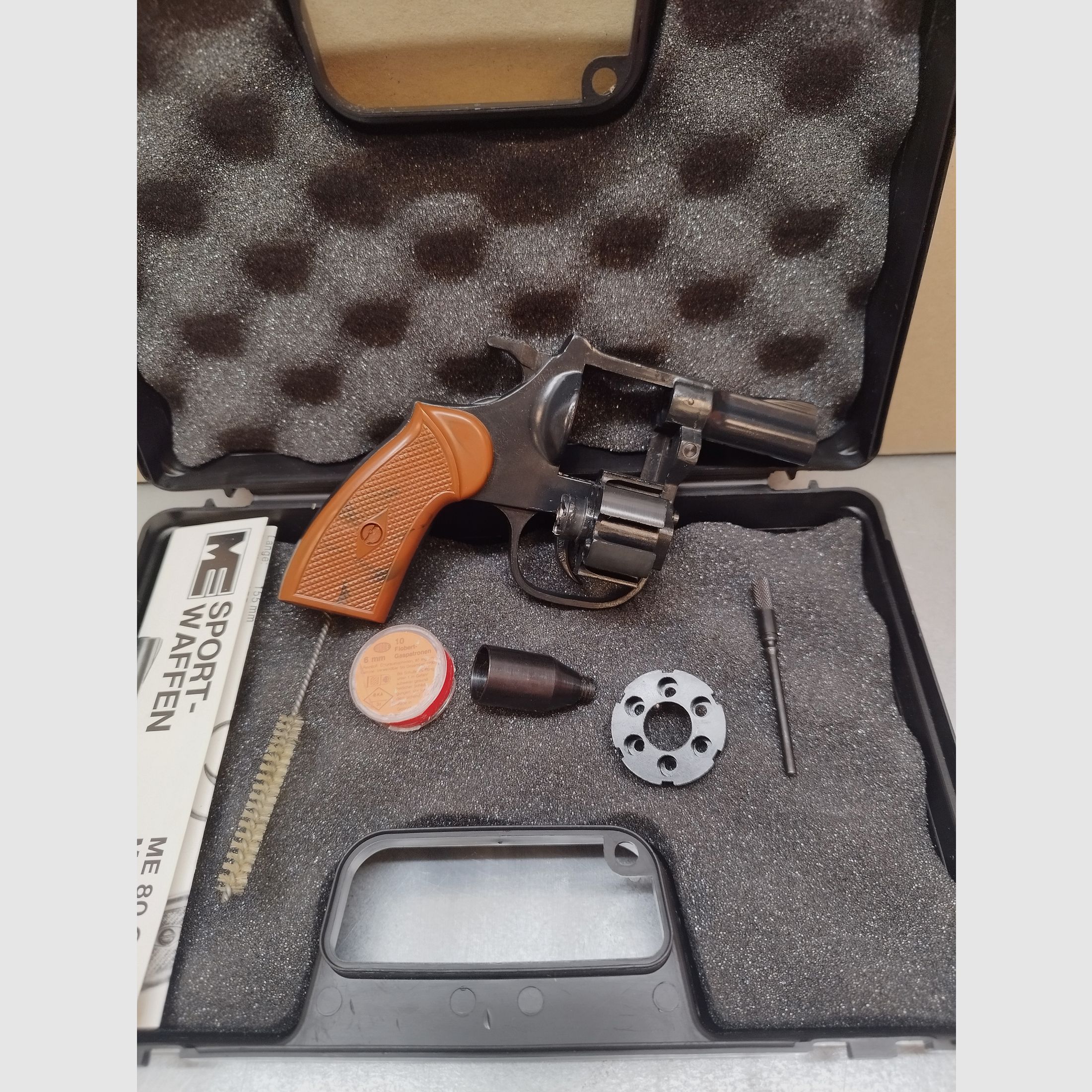 ME 86 Revolver 6mm Flobert.. Magazinrevolver aus 1985!!