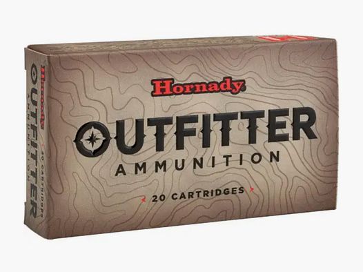 Hornady 814874 Outfitter Ammunition CX 6,5 CREEDMOOR 120gr Büchsenmunition 20 Stück