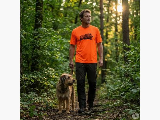 Wild Boar T-Shirt Orange