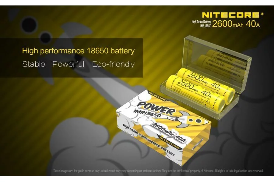 Nitecore IMR 18650 2600mAh Akku (LAT/NITECORE IMR18650 2600), Bild 16 von 18