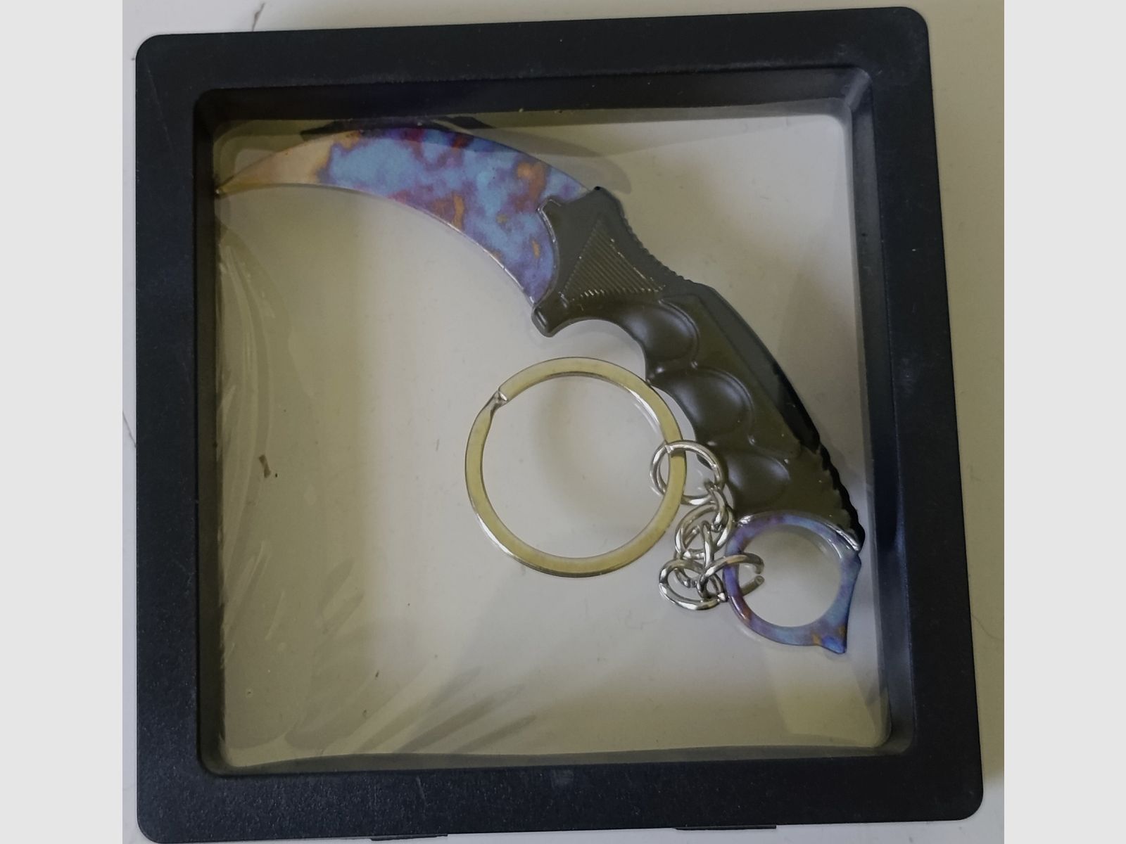 Porte-clés, miniature, couteau karambit, Counterstrike, image 1 sur 2