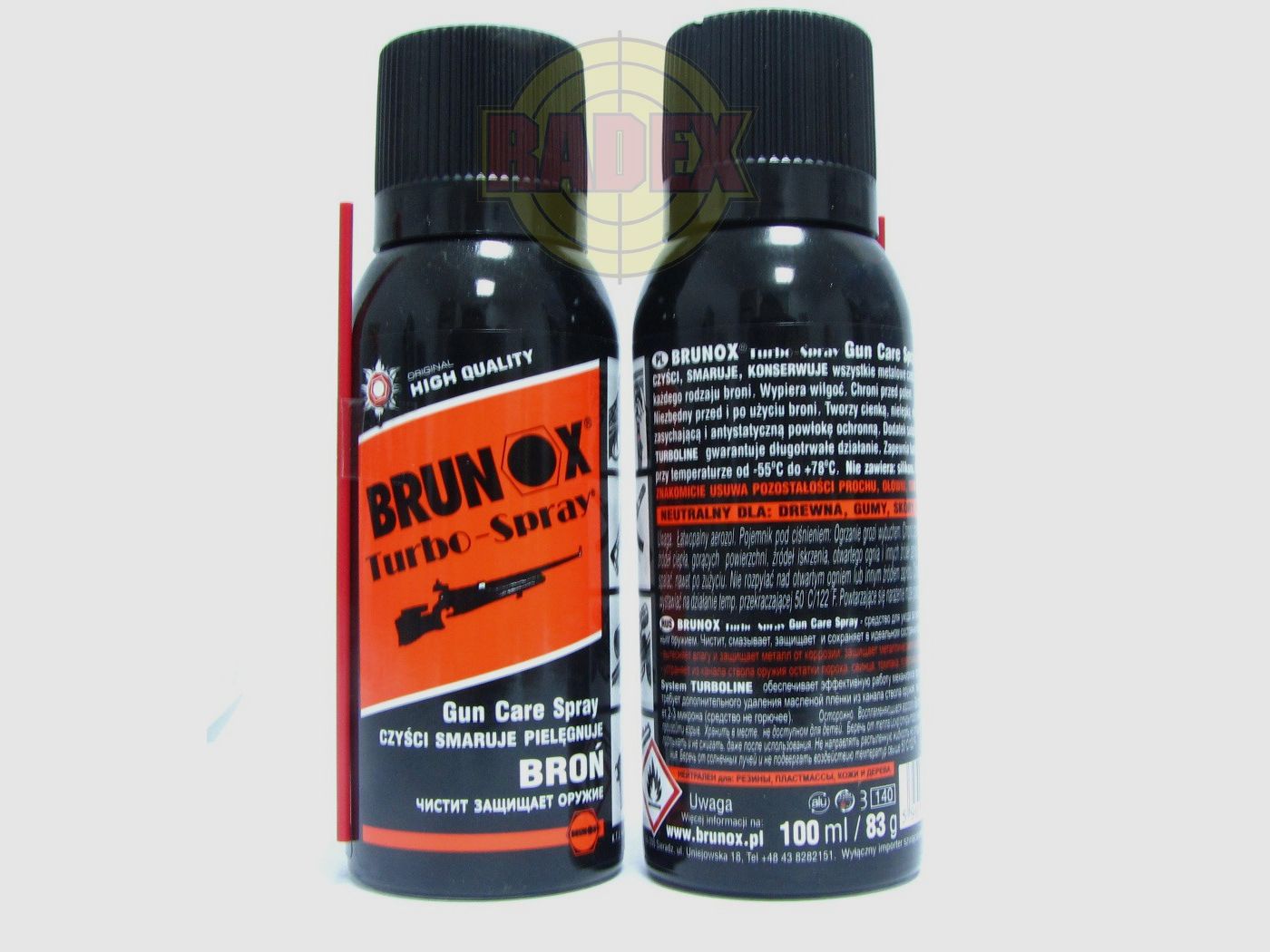 Brunox Turbo spray per la cura delle armi 100 ml