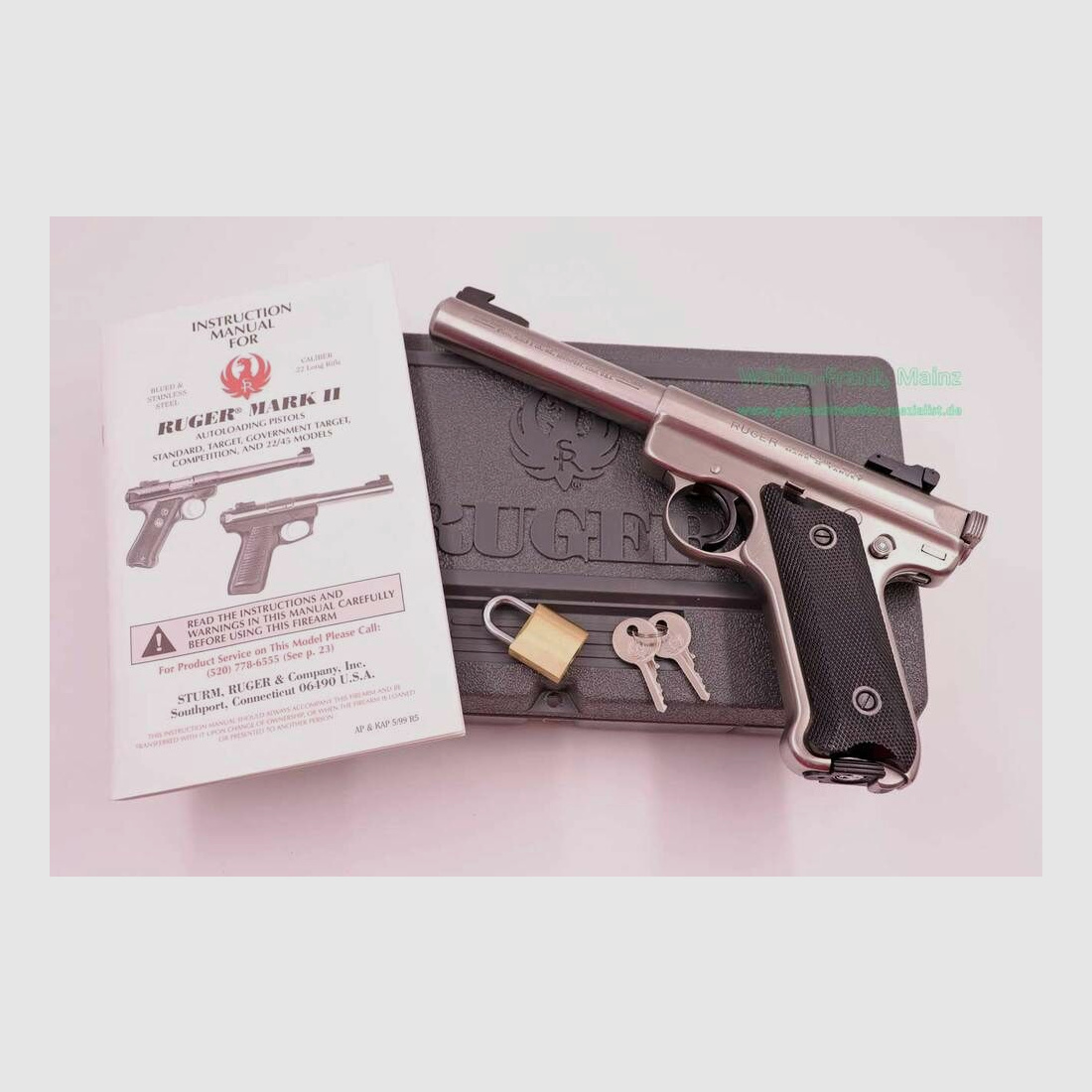 Ruger - USA	 Mod. Mark II Target Stainless