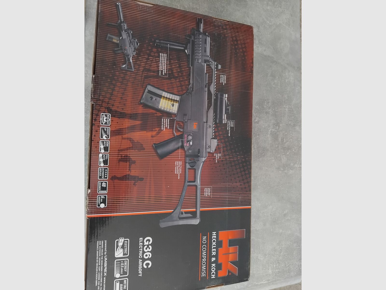 Heckler &Koch  G36 C electric airsoft 