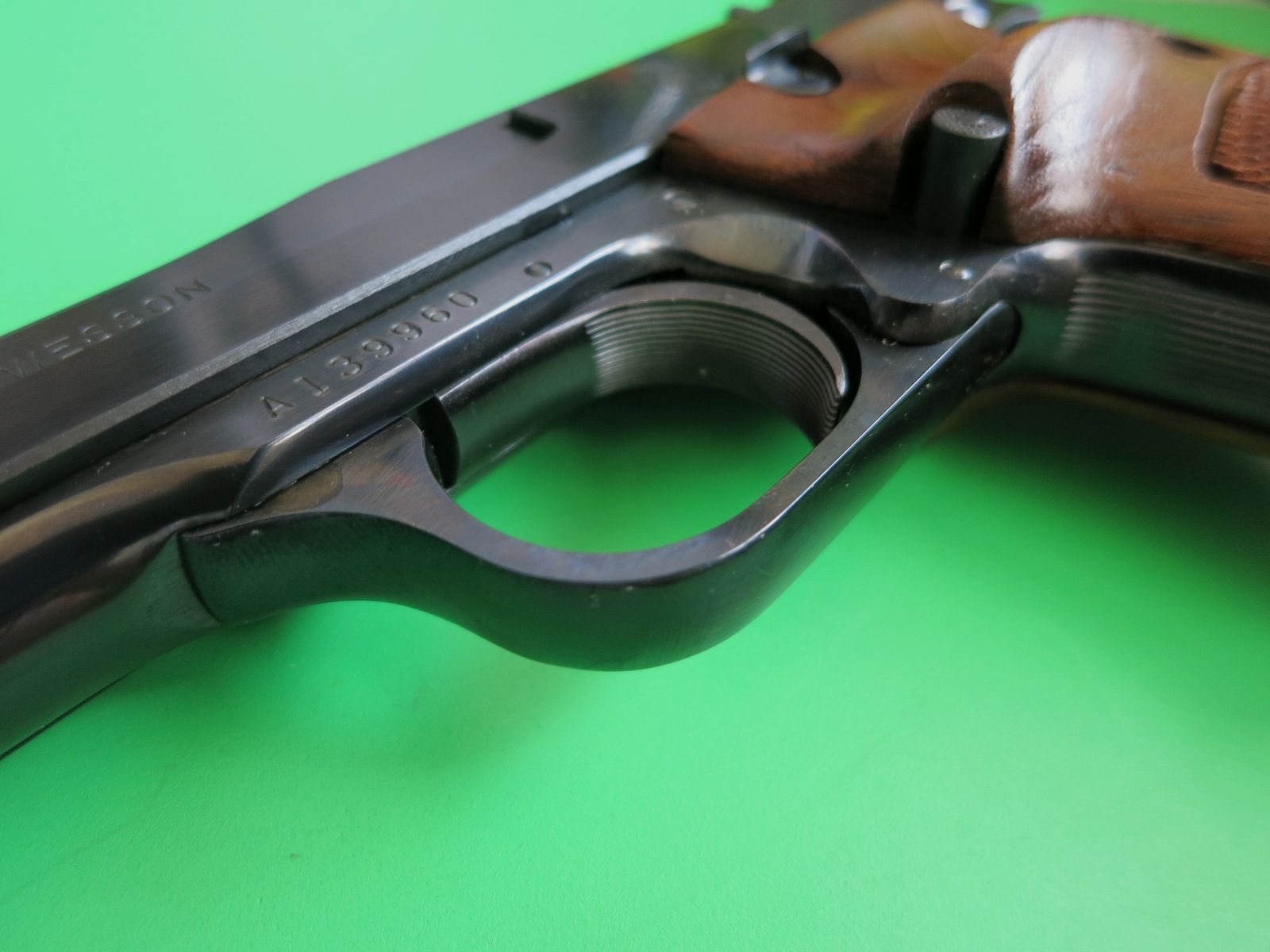 Pistola sportiva di alta gamma Smith&Wesson Mod. 41, .22 lfB, canna da 7,5" con compensatore, come nuova, assoluta rarità da collezione #40