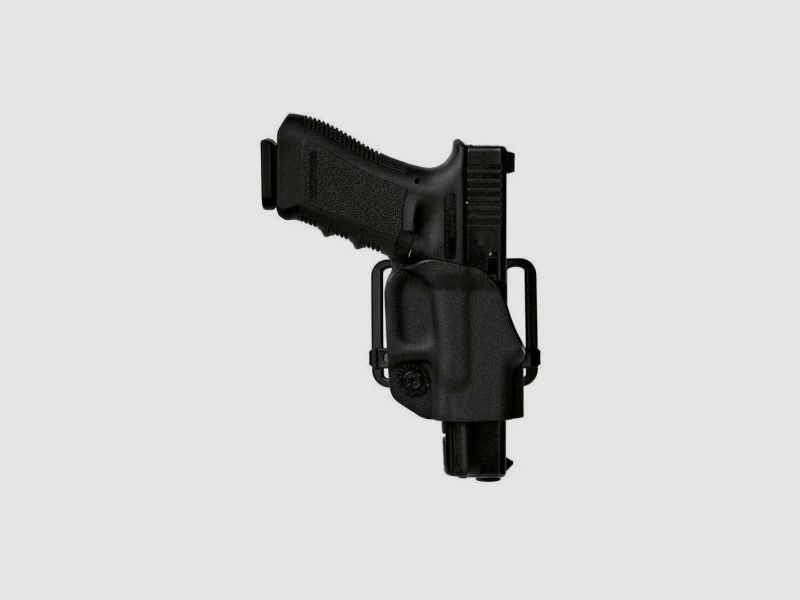 Polymeer riemholster met dubbele riemlus HK P2000 USP Compact 9/.40 (zwart) Vega Holster, afbeelding 1 van 2