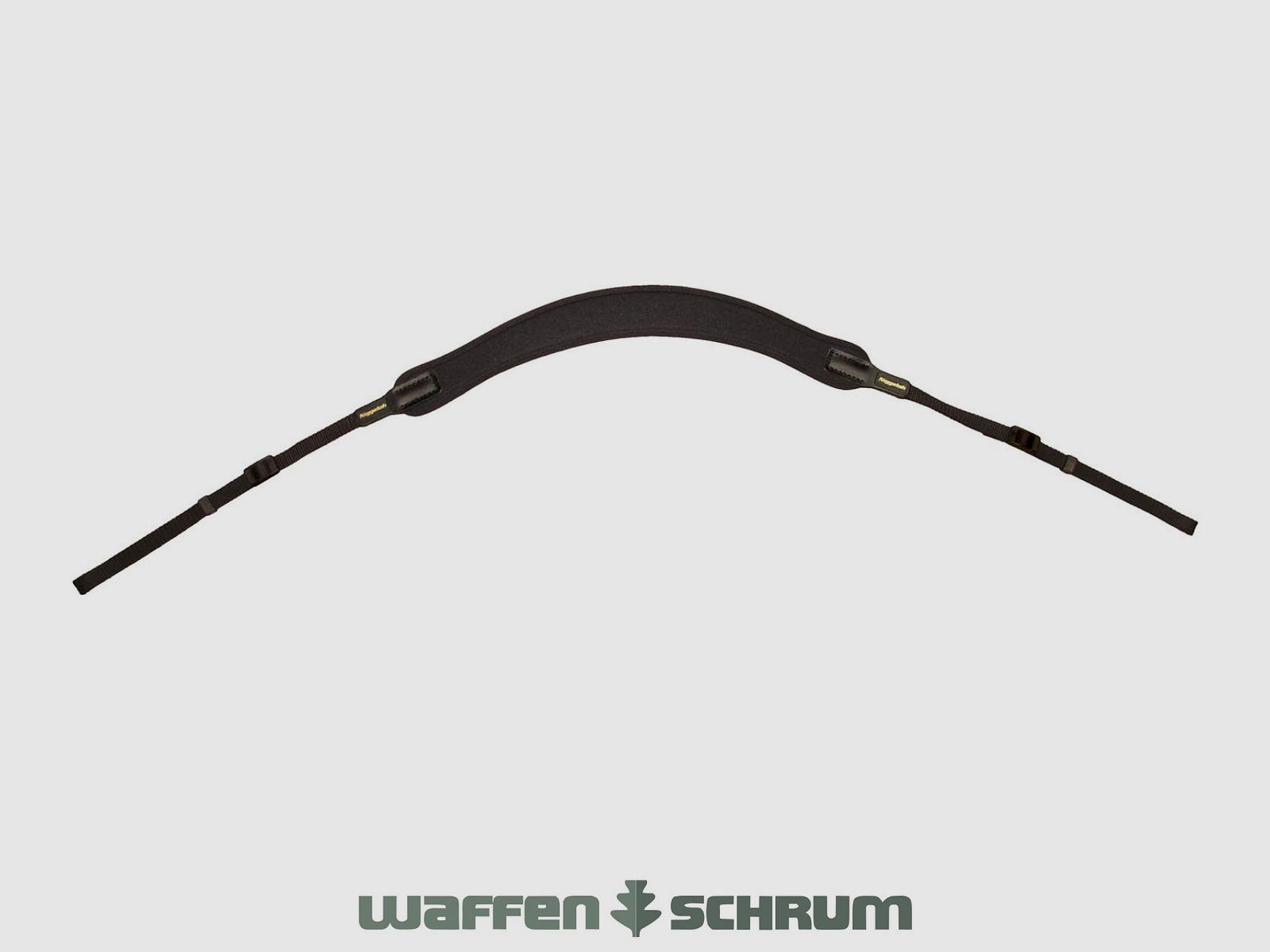 Niggeloh binocular strap neoprene - black outline contour