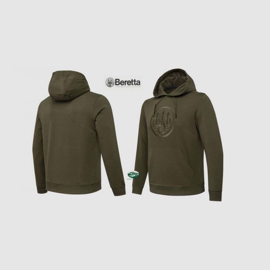 BERETTA Hoodie Pintail zielony FU351