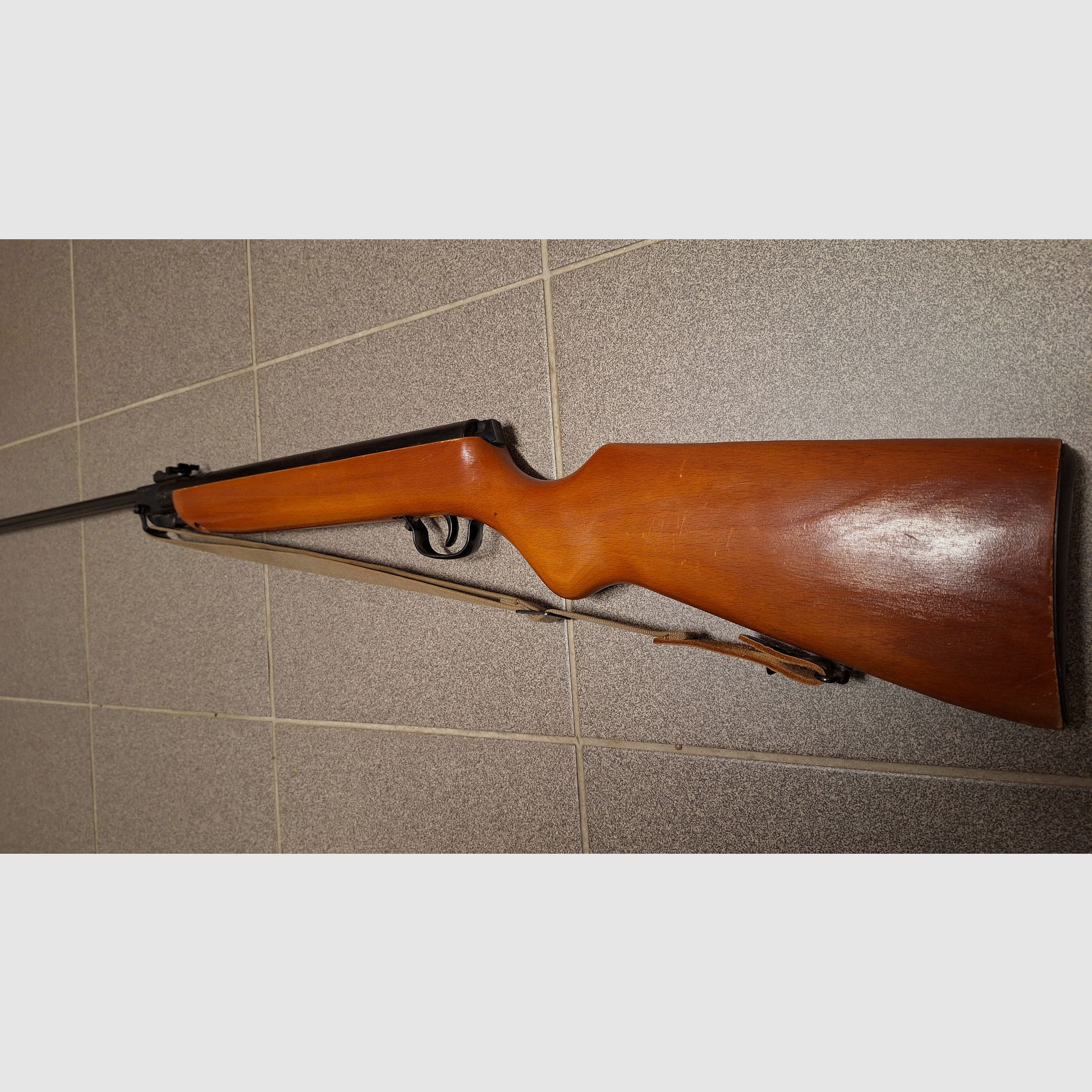 Rifle de aire modelo 303 Haenel Suhl ¡TOP estado de colección!