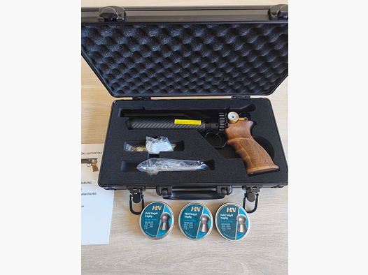 Huben GK1 – Semi-Auto PCP Pressluftpistole .22 (5,5 mm) | F-Modell, 19-Schuss 