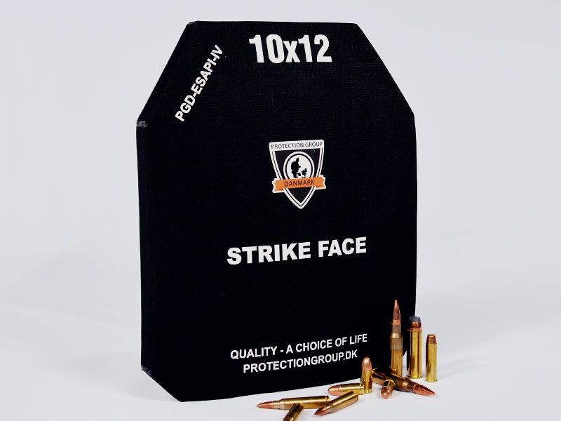PGD Protection Plate U-Line NIJ Level IV Size: 25 x 30 cm