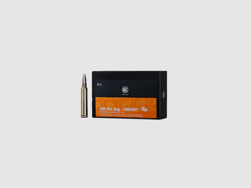 RWS Cineshot .300 Win. Mag. 147gr 30 pcs.