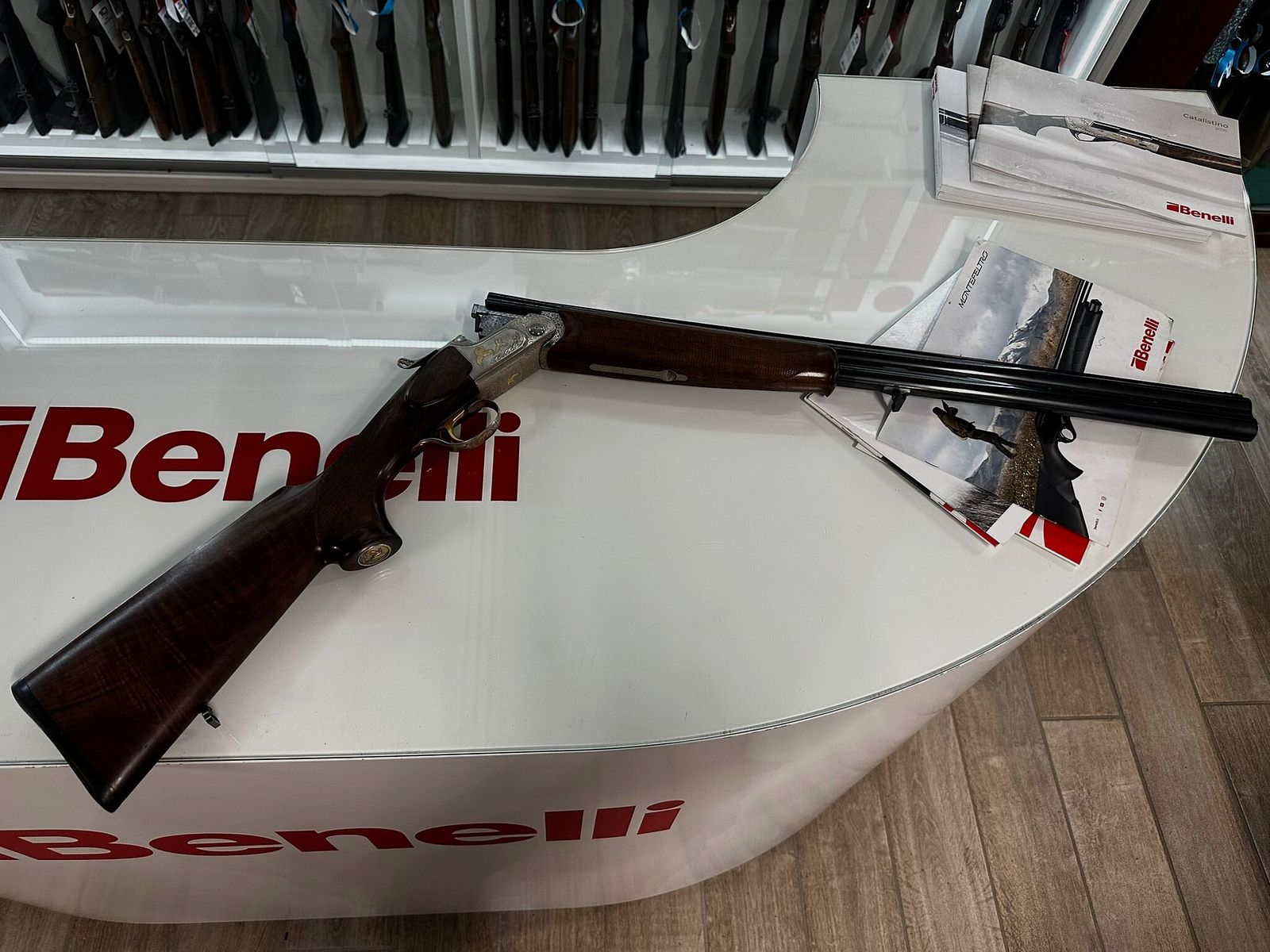 BETTINSOLI OVERLAND Bockdoppelflinte Kal. 12 wie neu