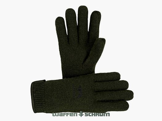 Hunting dog knitted glove Soboth olive