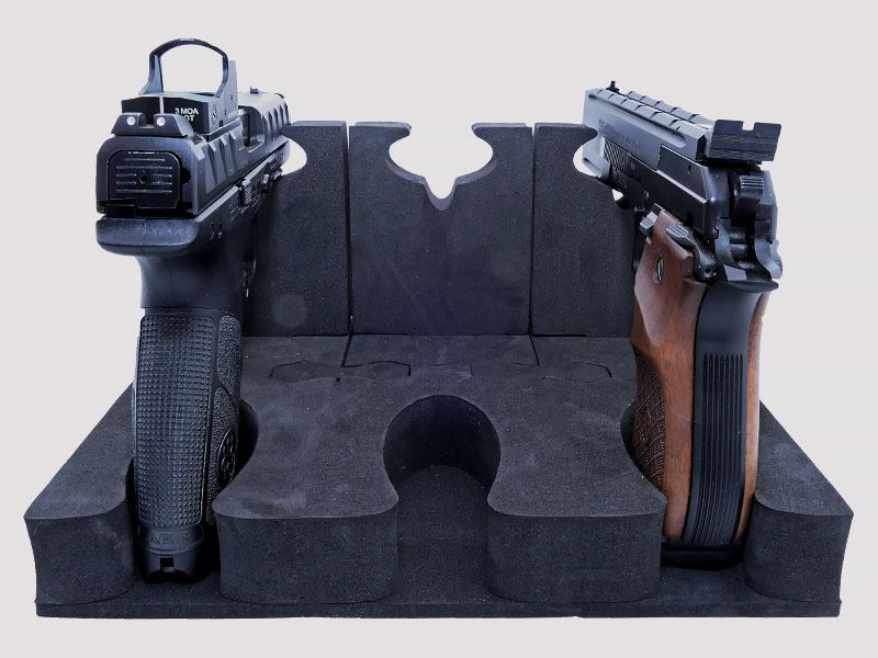 GunRack Armadietto per armi Supporto per pistola 1 modulo (per pistola)