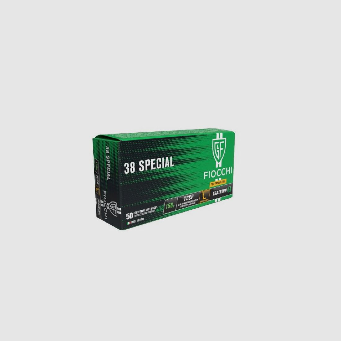 FIOCCHI PATRONEN 38 SP TCCP GR 158, Bild 1 von 2