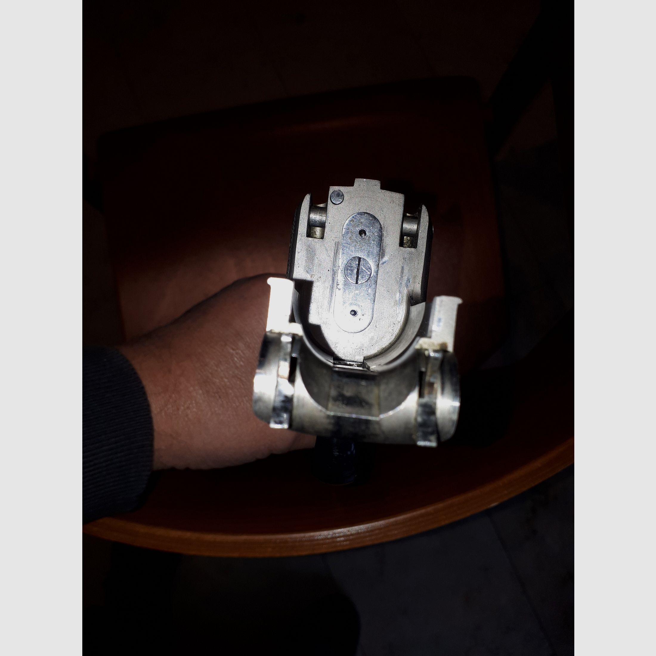 Bock rifle Krieghoff Teck with scope.