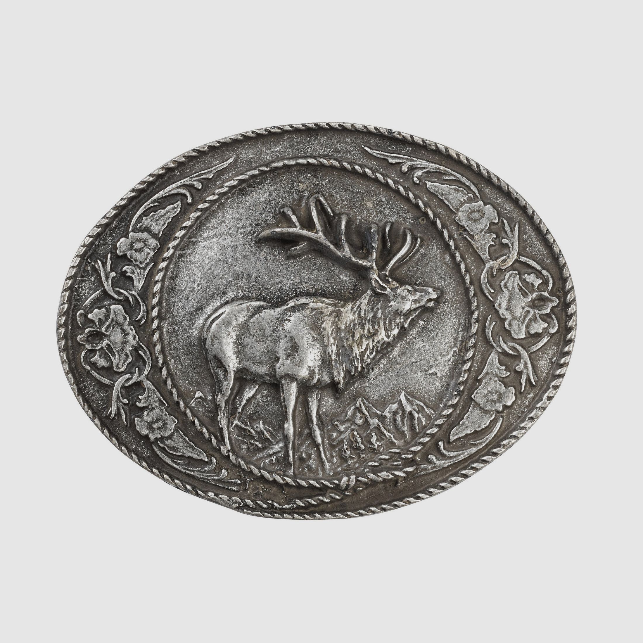 Fibbia per cintura cervo