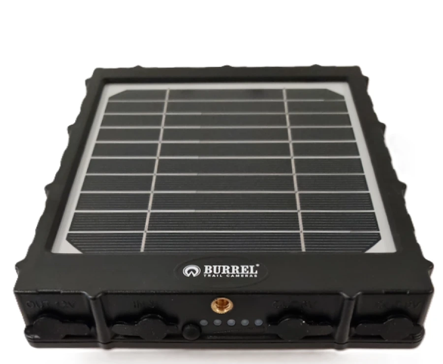 Panneau solaire Burrel avec batterie de 10 000 mAh, image 2 sur 4