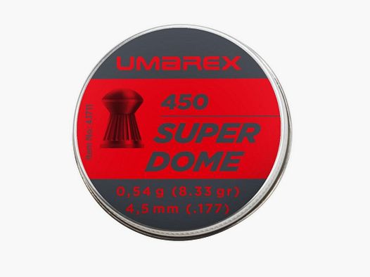 Superdome .177 Caliber Round Head Ribbed