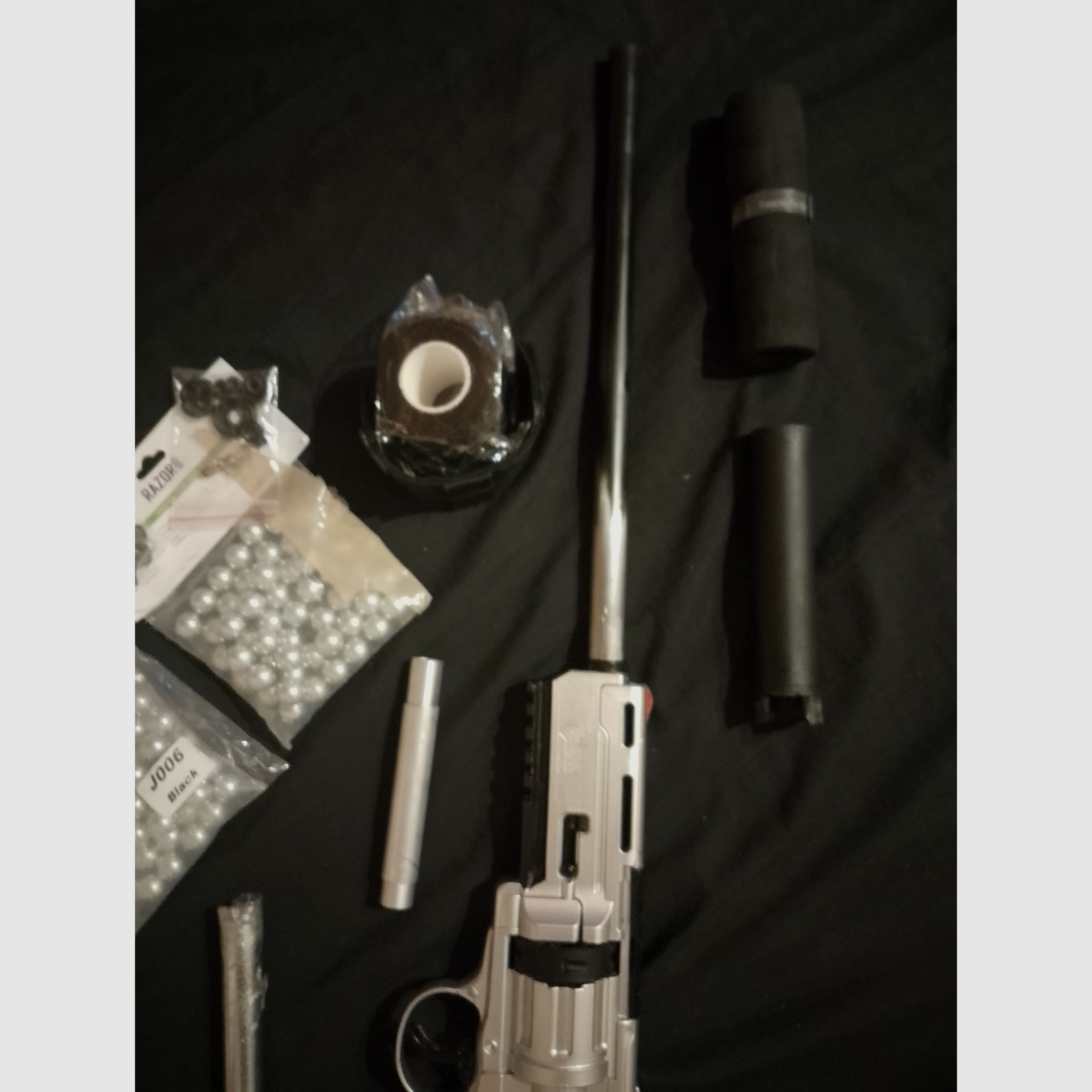 Sonderanfertigung T4e HDR50 RAM Paintball Markierer Cal .50 Long Run Rifle langer Lauf Big Power kit full Open Bastler defekt Projekt Steel Balls stahl Kugeln 