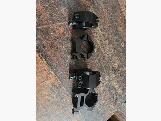 NUEVO soporte de montaje de visor anillas de 25,4 mm riel de 20 mm