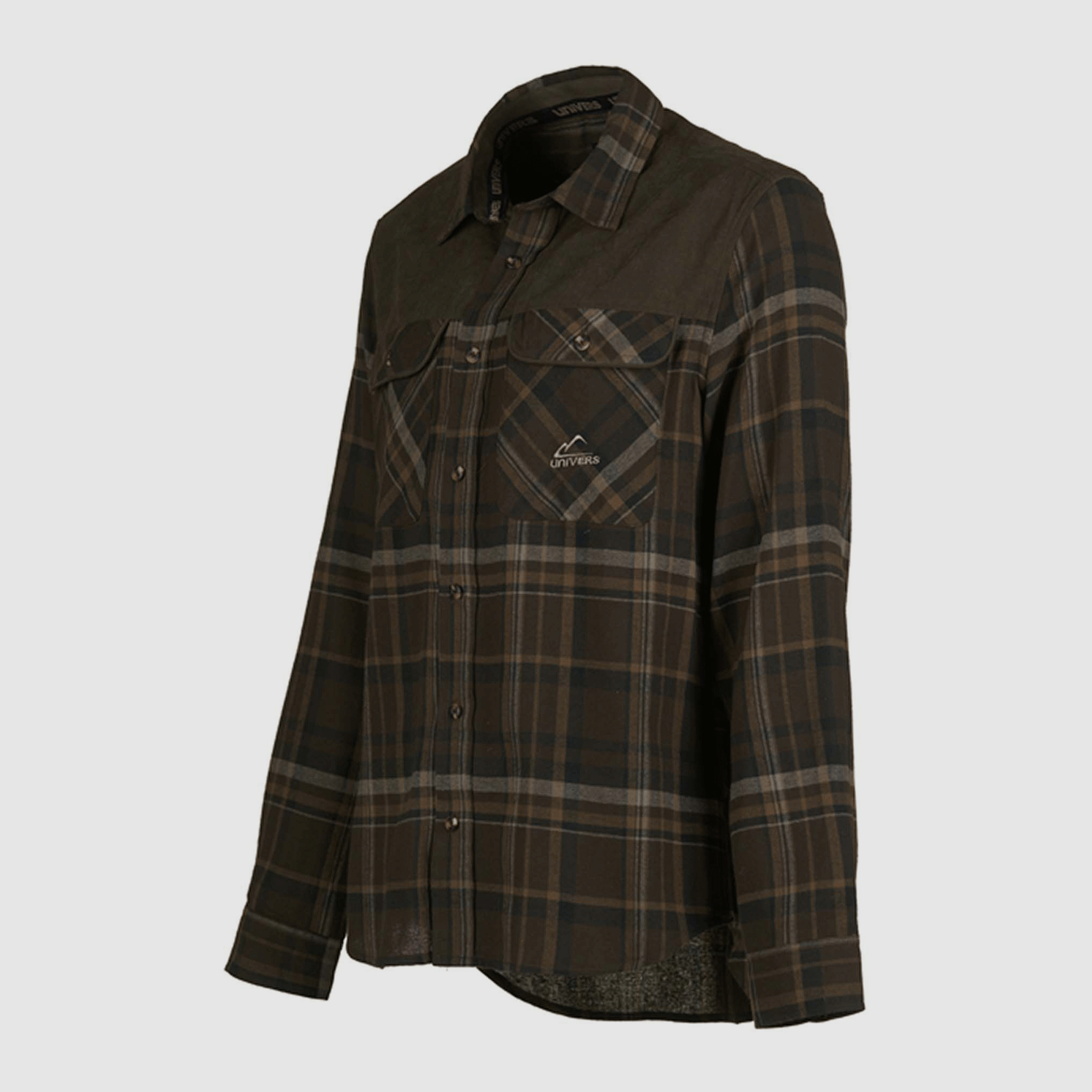 UNIVERS – FLANELLJACKE MIT SCHOTISCHER SUEDE, Bild 3 von 5