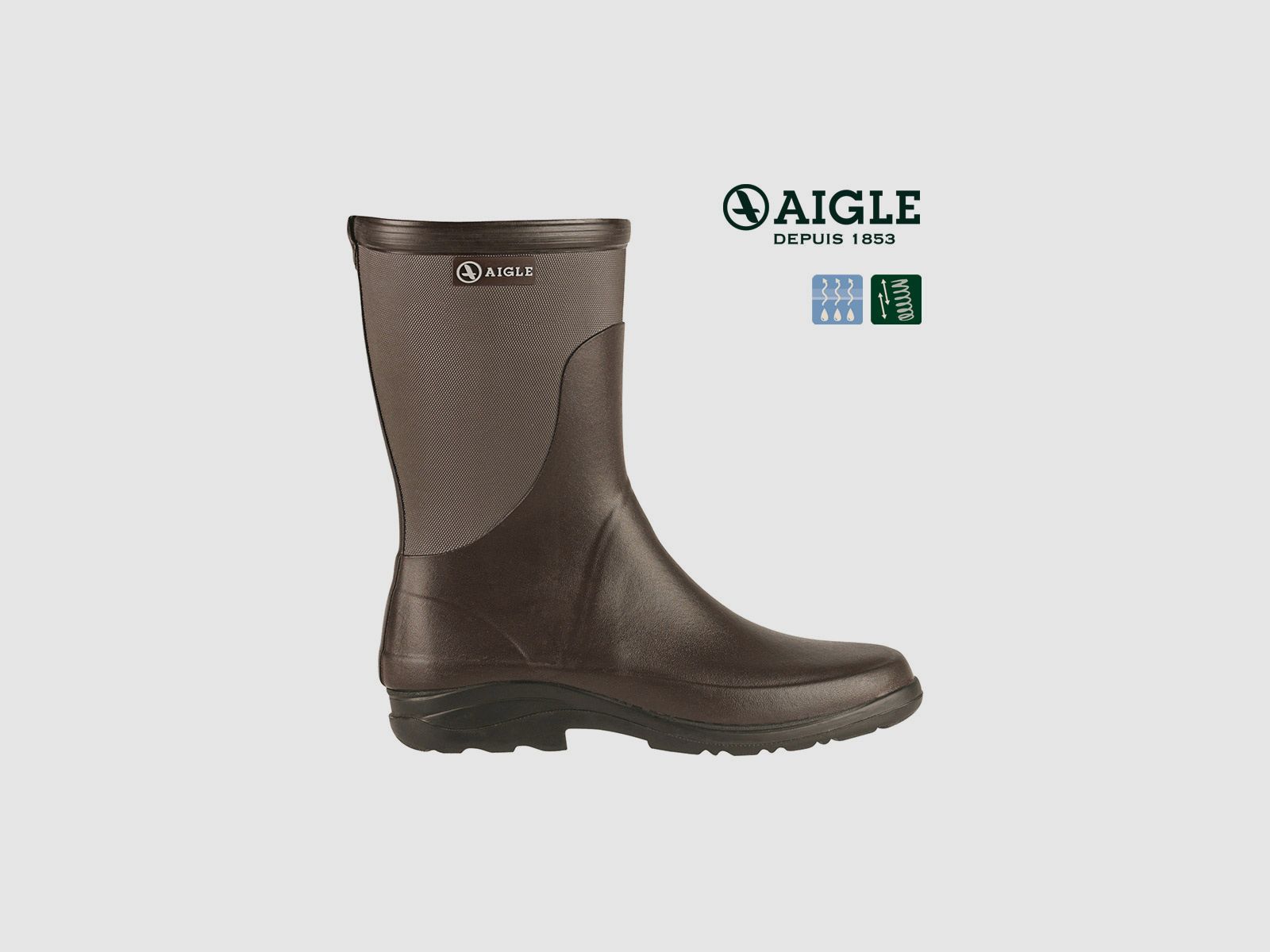 AIGLE RBOOT Bottillon braun