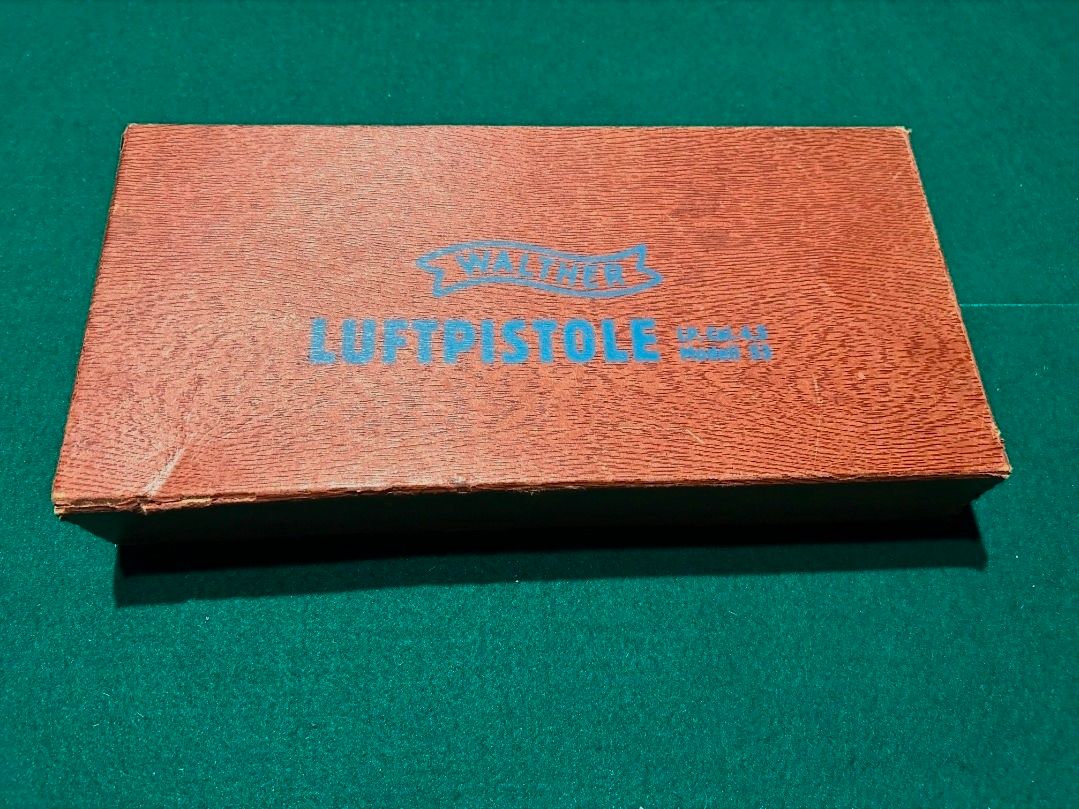 Walther LP53 Luftpistole in Originalverpackung von 1958