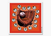 Krüger-Schießscheiben Glücksscheibe Baseball bunt Schießscheiben