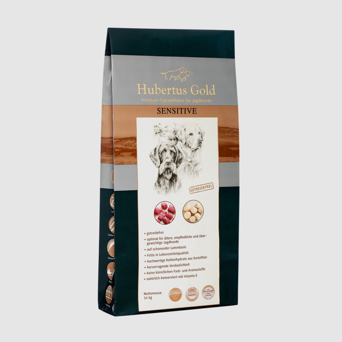 Hubertus Gold Sensitive Getreidefreie Premium-Trockenvollkost, Bild 1 von 3