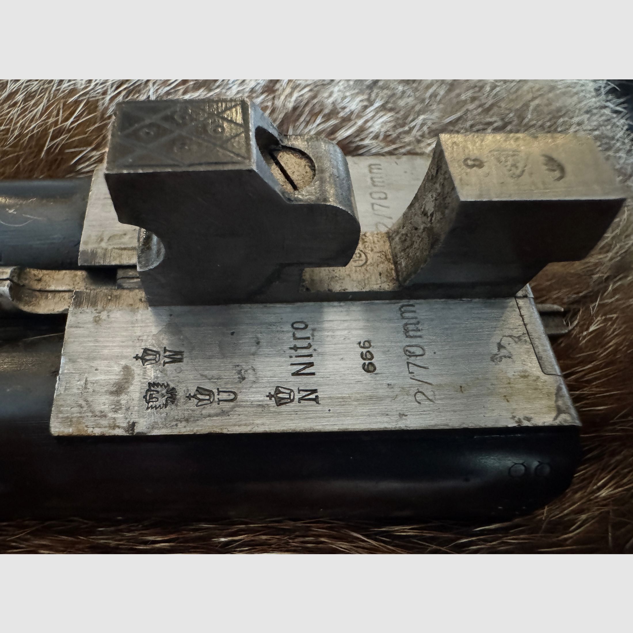 Fusil double Fortuna Suhl Cal. 12/70