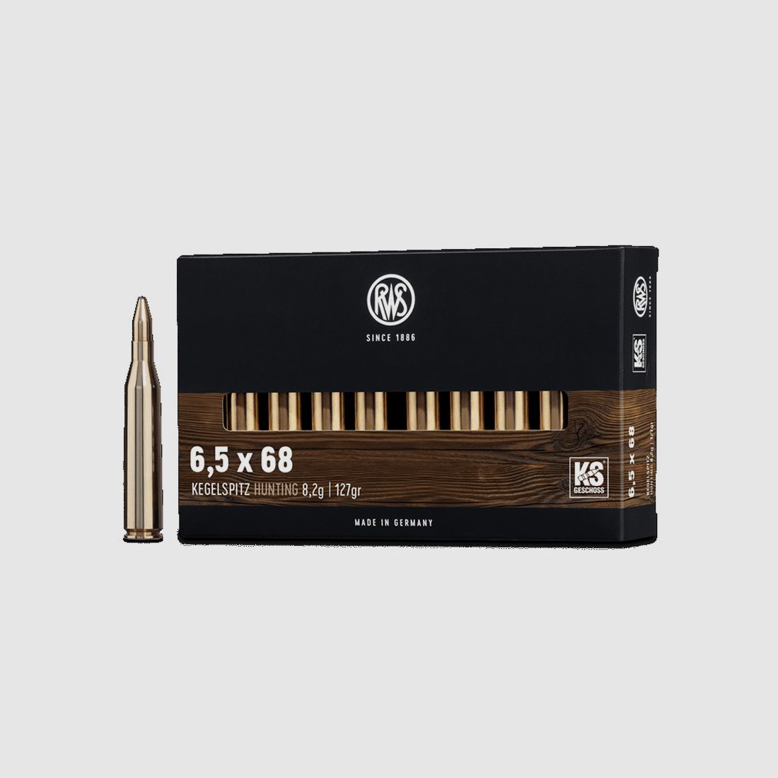 RWS Kegelspitz 8,2g - 127gr 6,5x68