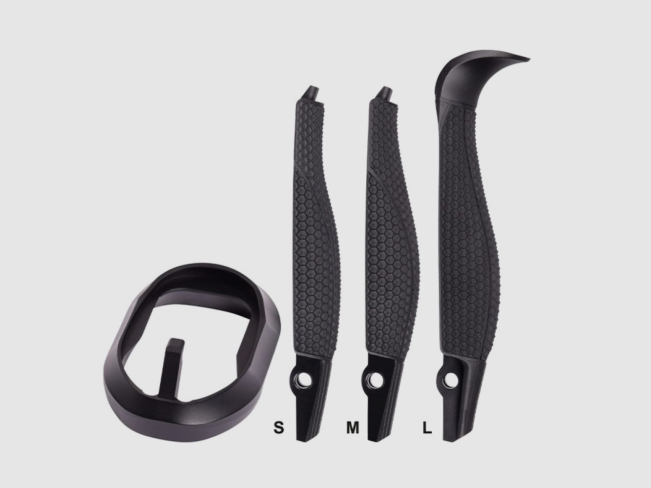 Juego de Magwell Walther para PDP Full Size, embudo de cargador y 3 empuñaduras y 2 bases de cargador